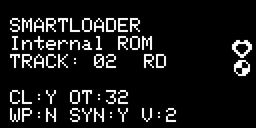 Image page, the Smartloader's own disk: Internal ROM